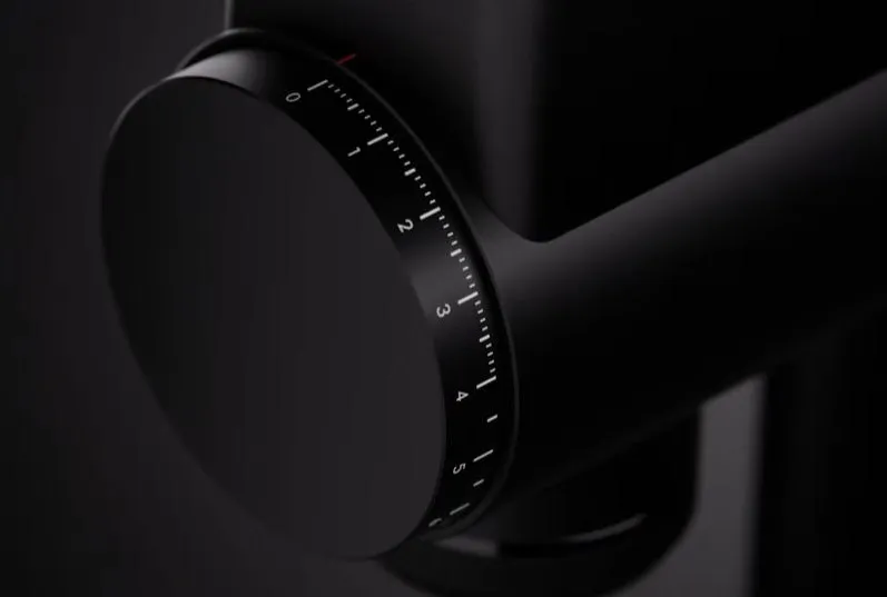 Sculptor 064S II grind dial numbered 0 to 5 with fine marks