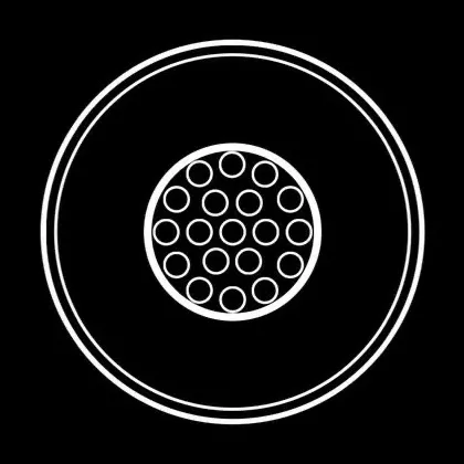 ARC Brewer’s diagram of the drain holes arranged in rings at the center of the base